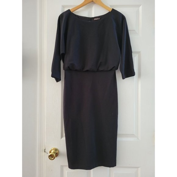 J. McLaughlin Dresses Copy J Mclaughlin Tinsley Black Short Sleeve